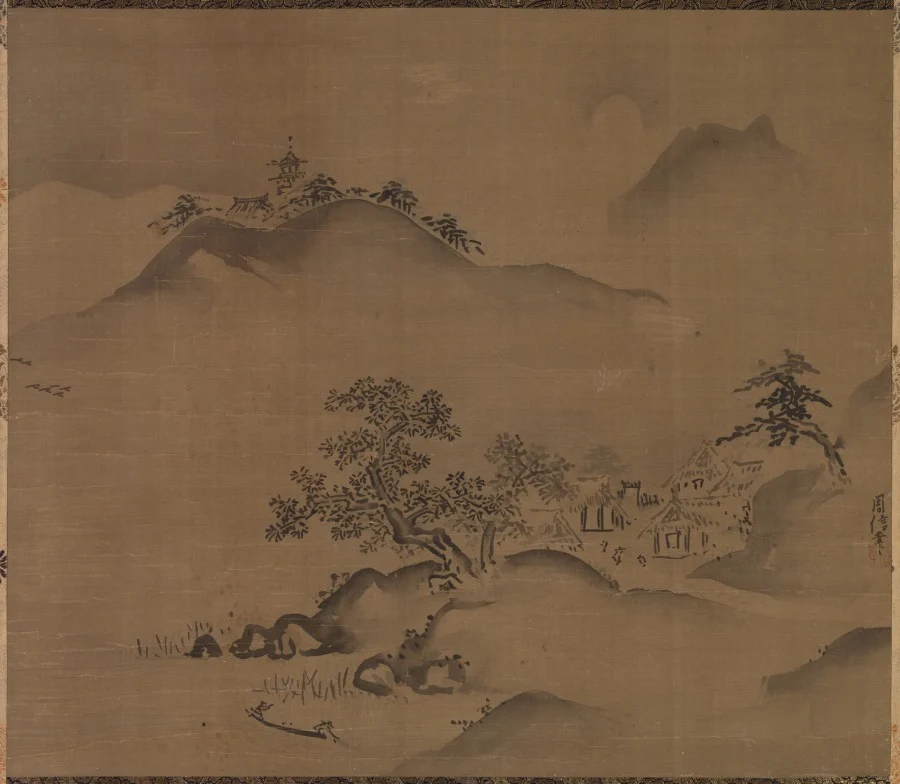 Chinese Landscape — Kano Chikanobu (Japanese, 1660–1728)