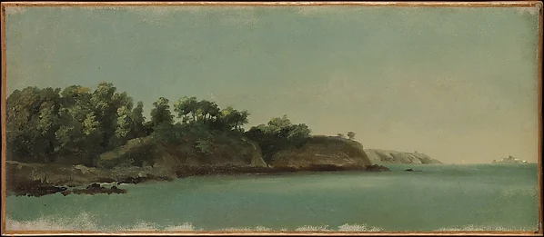 The Banks of the Rance, Brittany — Pierre Henri de Valenciennes