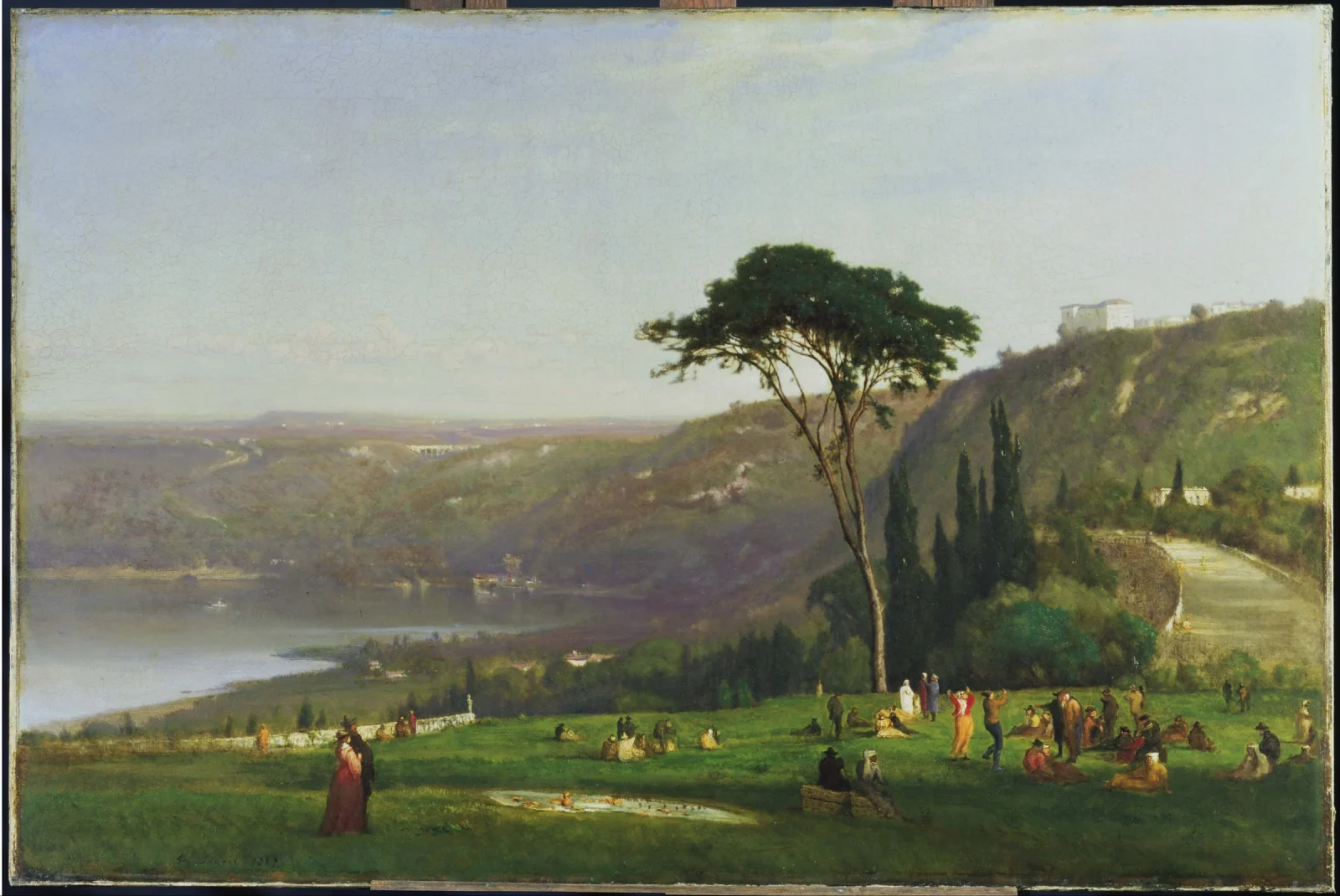 Lake Albano — George Inness