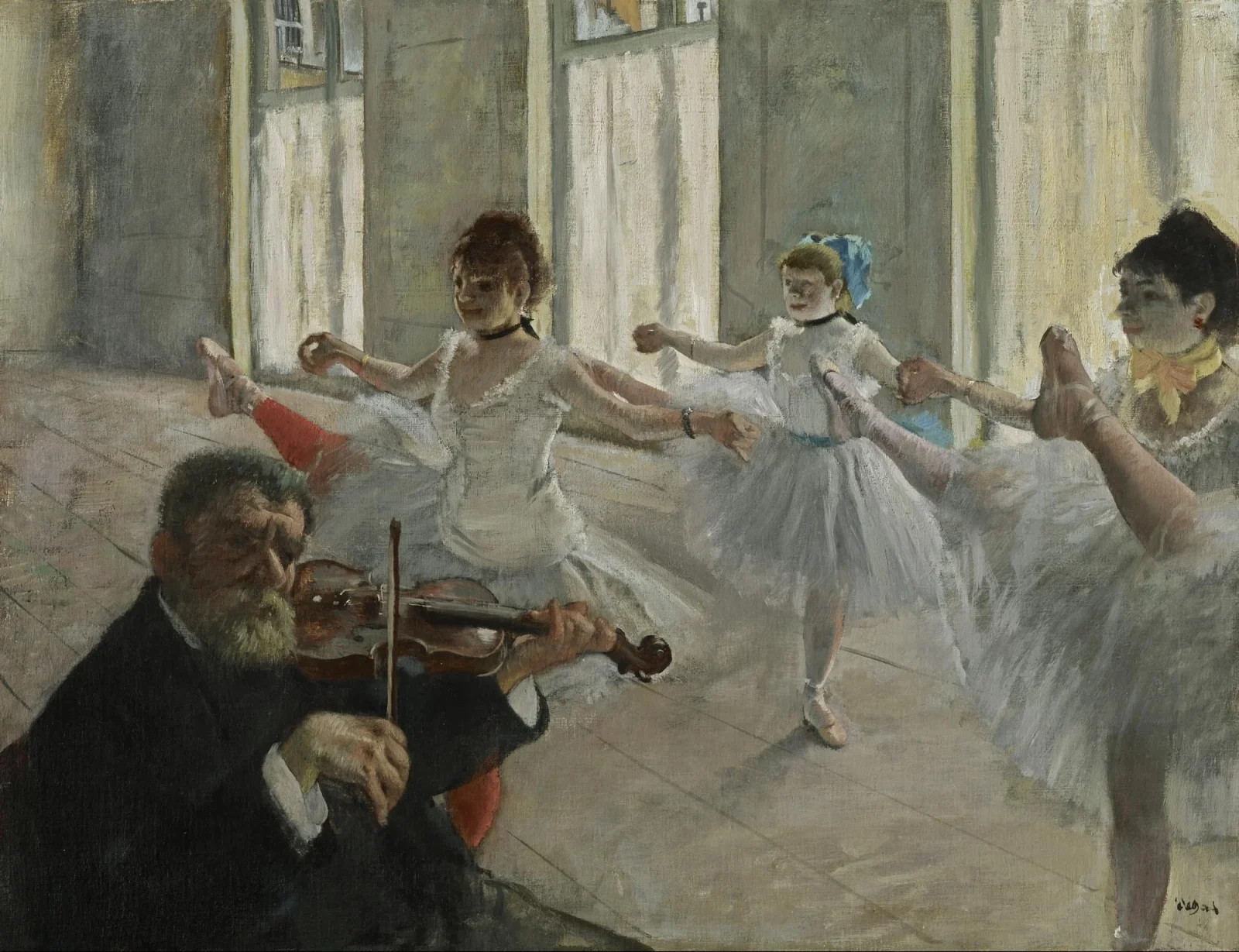 The Rehearsal — Hilaire Germain Edgar Degas