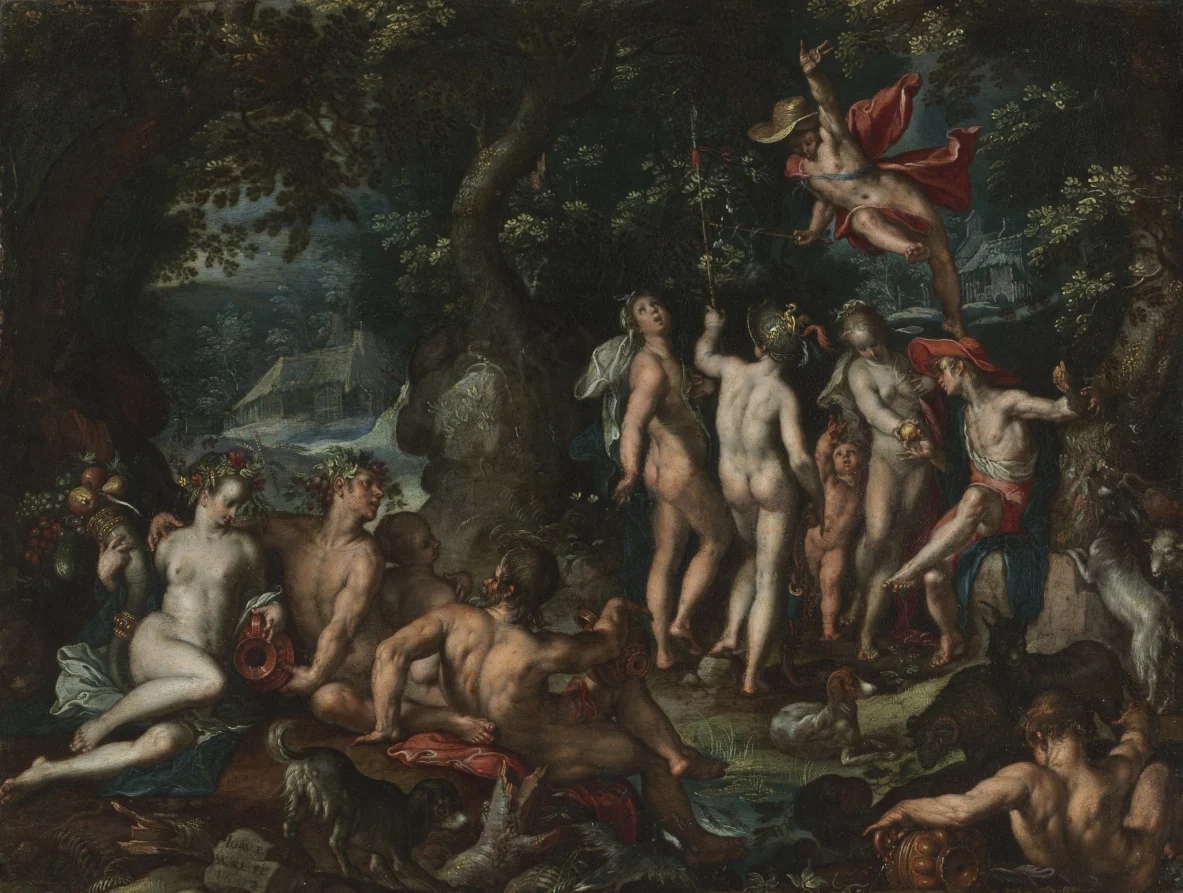 The Judgment of Paris — Joachim Anthoniz Wtewael (Dutch, 1566–1638)