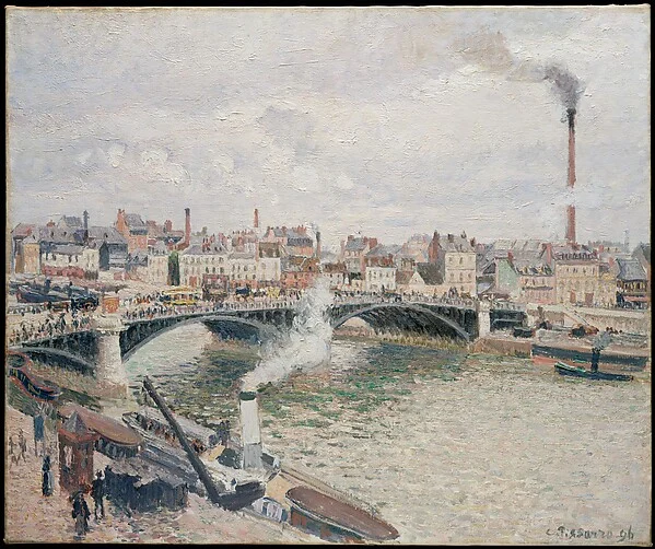 Morning, An Overcast Day, Rouen