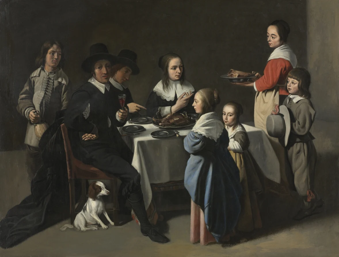 A Family Meal — Le Nain family (French)