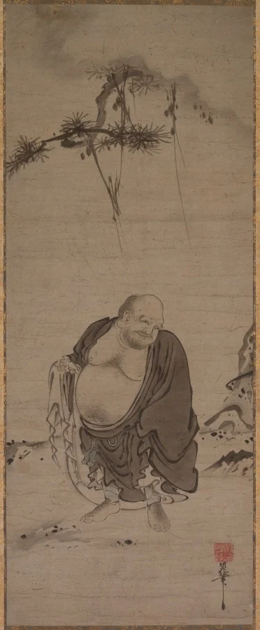 Hotei — Kichizan Minchō (Japanese, 1352–1431)