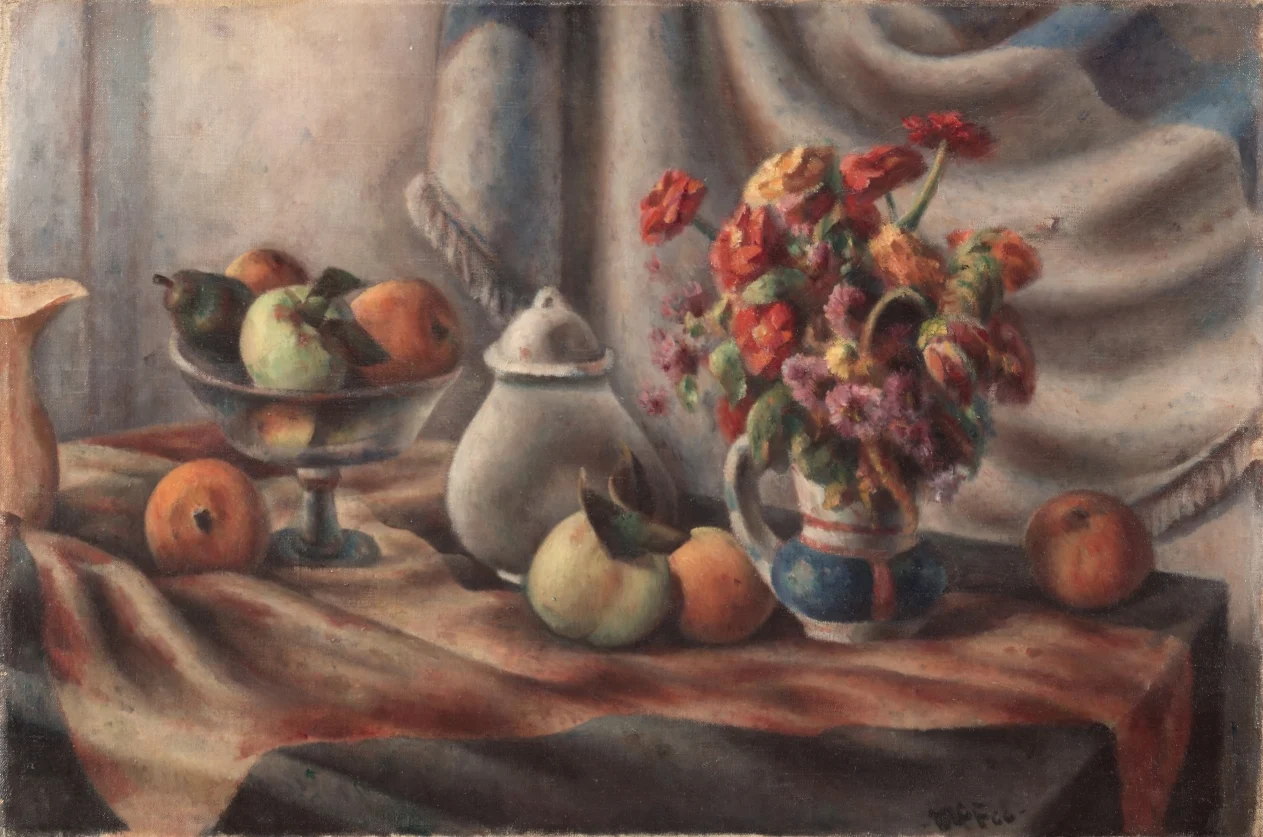Fruits and Flowers — Henry Lee McFee (American, 1886–1953)