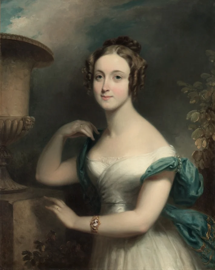 Mary Ward Betts — Henry Inman (American, 1801–1846)
