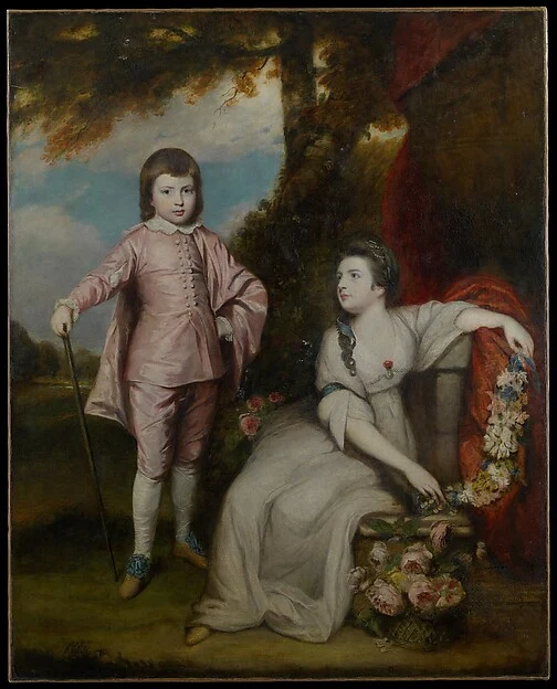 George Capel, Viscount Malden (1757–1839), and Lady Elizabeth Capel (1755–1834)