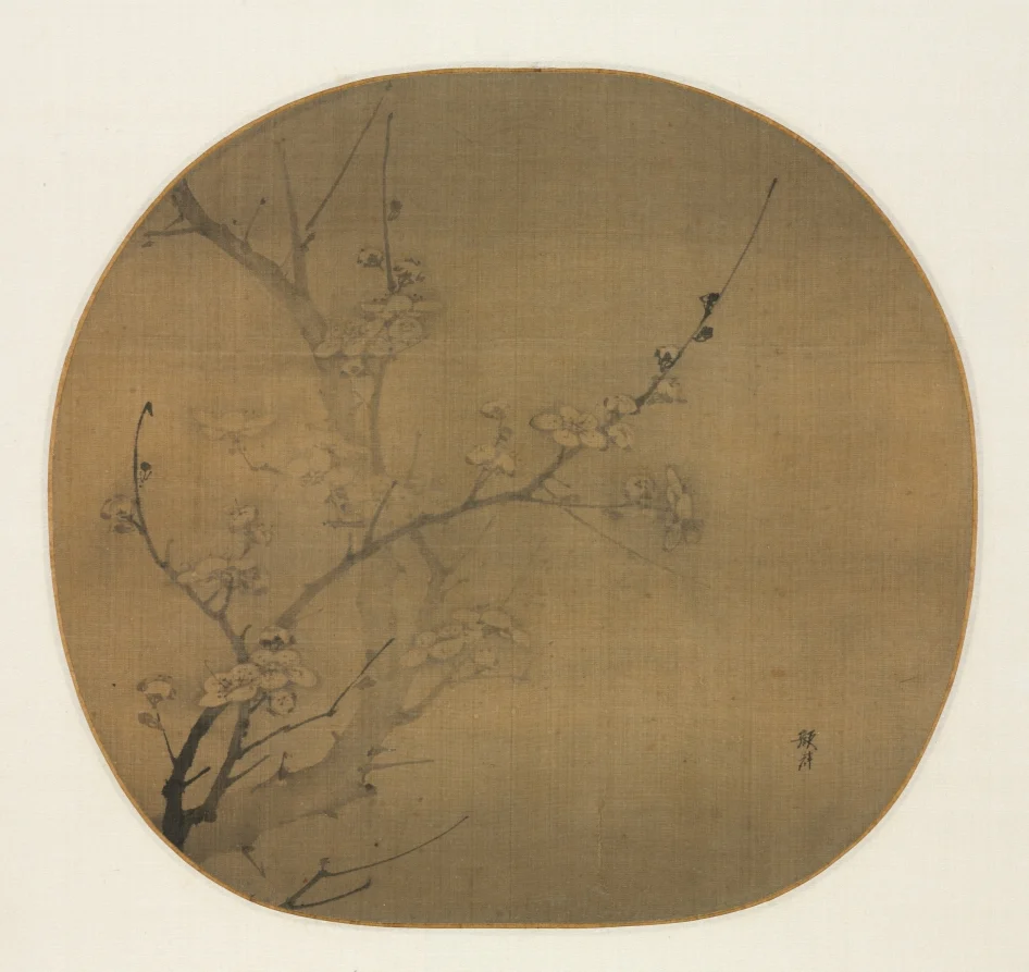 Plum Blossoms in Moonlight — Yan Hui (Chinese, active 1270–1310)