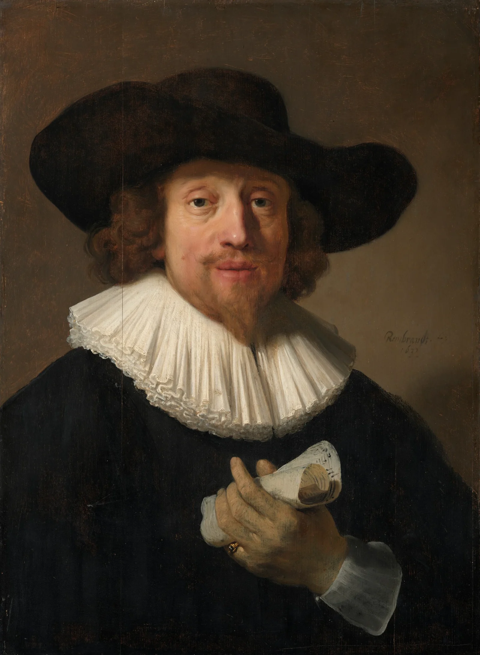 Man with a Sheet of Music
