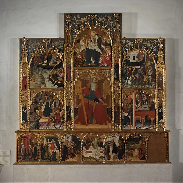 Retable with Scenes from the Life of Saint Andrew — Master of Roussillon