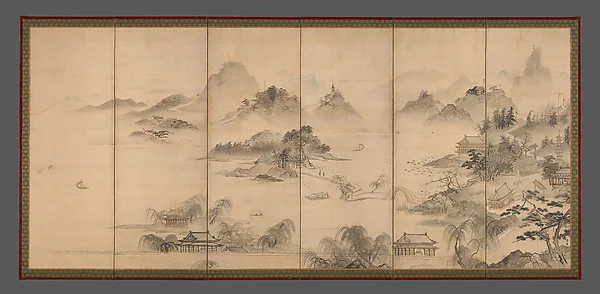 View of West Lake — Kusumi Morikage
