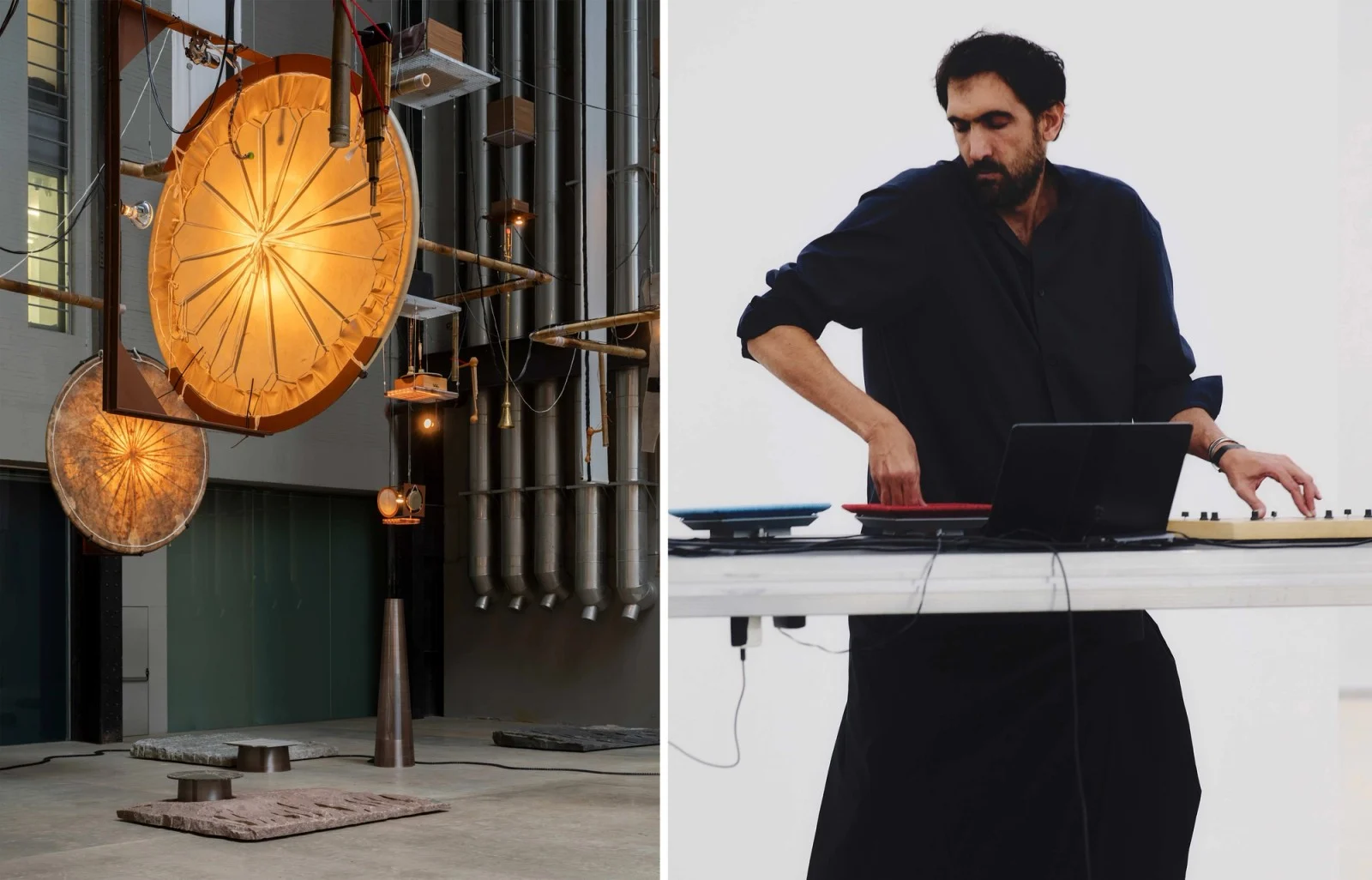 Tarek Atoui Brings Bespoke Sonic Instruments to Tate Modern's Turbine Hall