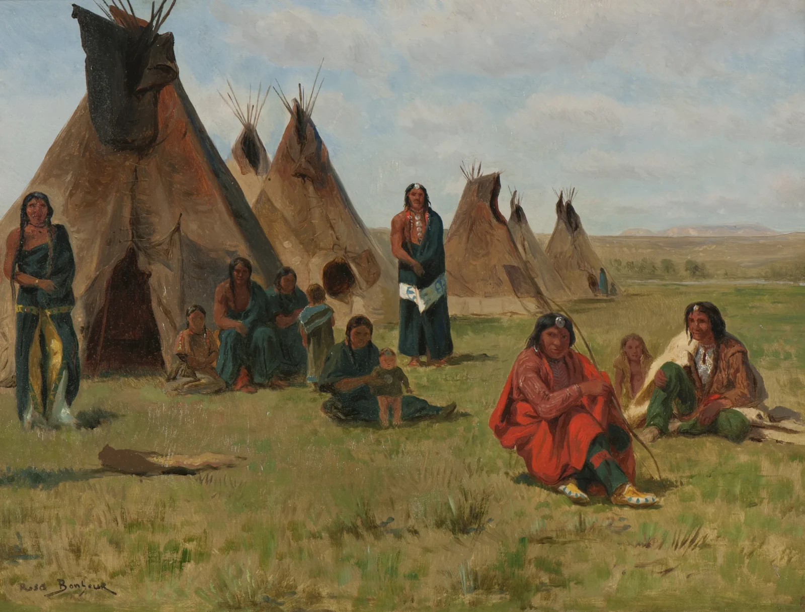 Indian Encampment — Rosa Bonheur