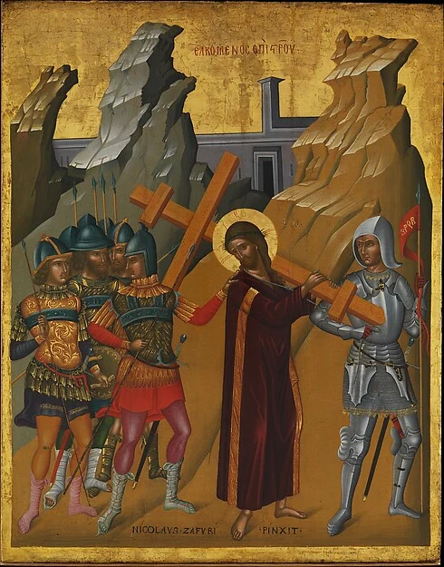 Christ Bearing the Cross — Nicolaos Tzafouris