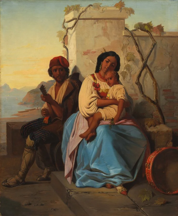 Italian Scene — Léopold Robert (Swiss, 1794–1835)