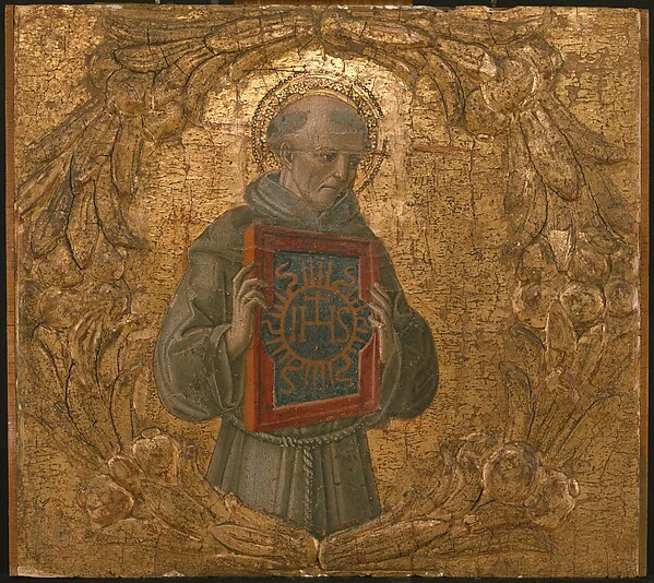 Saint Bernardino — Benvenuto di Giovanni