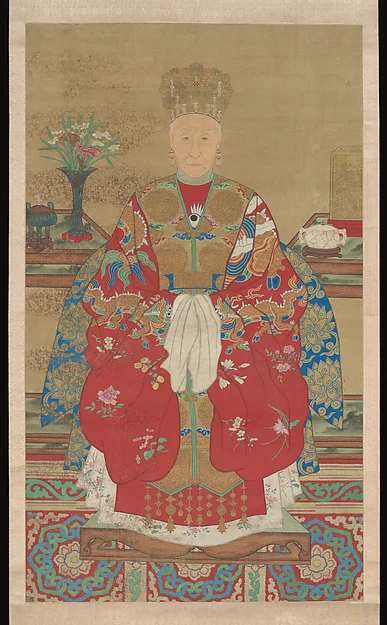 Portrait of Madame Wei Yixie — Unidentified artist