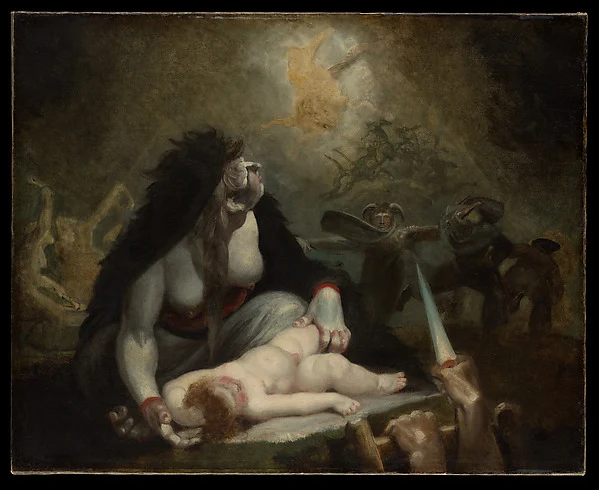 The Night-Hag Visiting Lapland Witches — Henry Fuseli