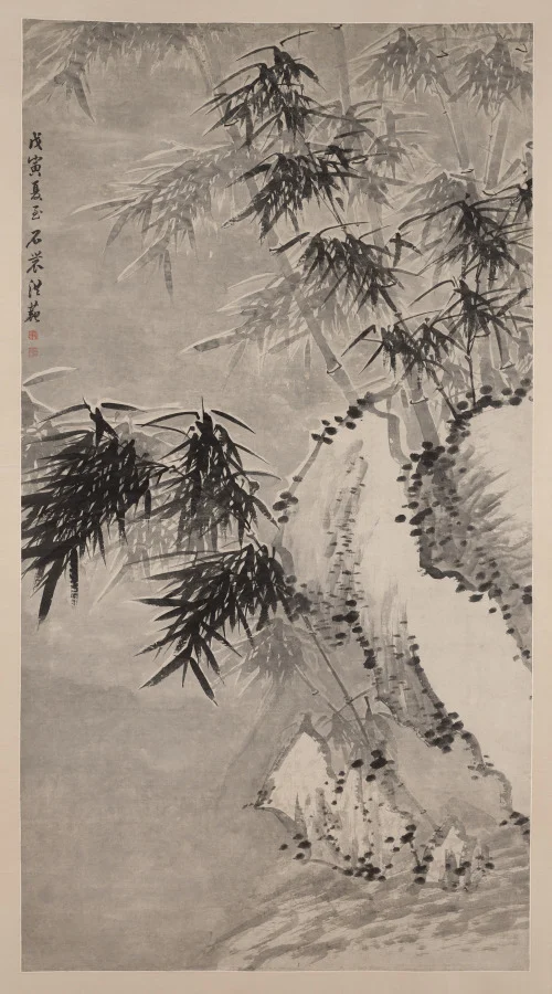 Bamboo in Snow — Hong Fan (Chinese, active late 1700s–early 1800s)