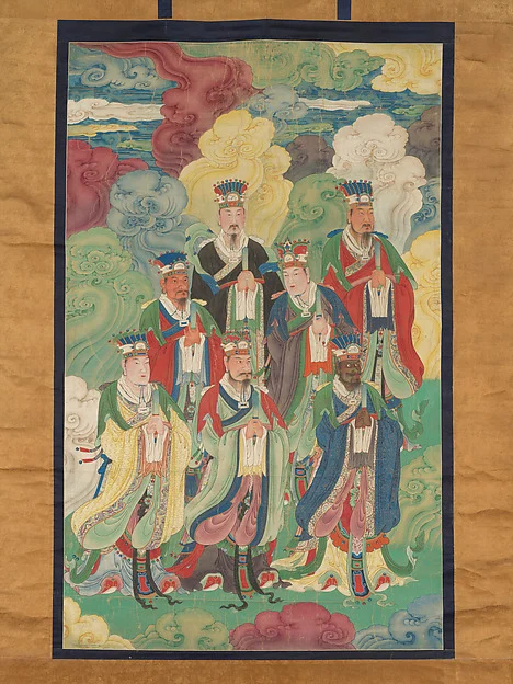 Seven Heavenly Emperors — Unidentified artist