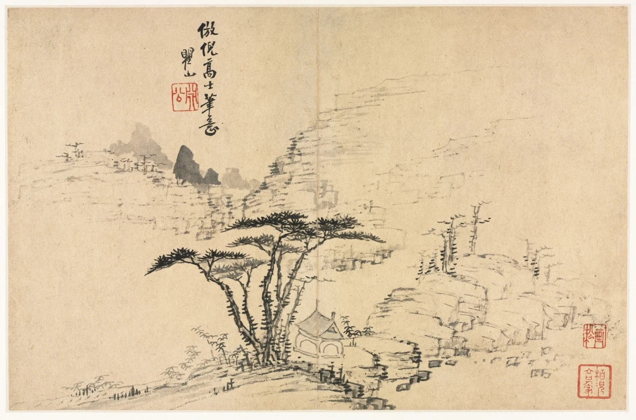 Landscapes in Various Styles after Old Masters — Mei Qing (Chinese, 1623–1697)