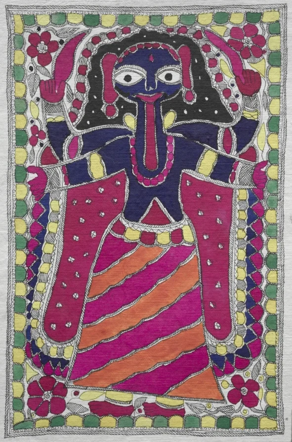 Devotional painting (female figure)
