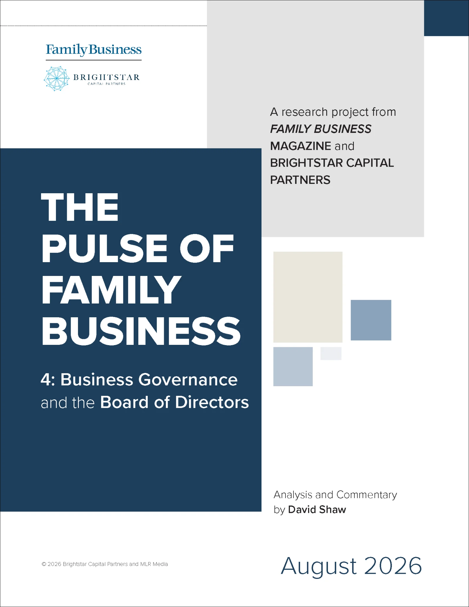 Family Boards Are Young but Not Yet Strong, Governance Survey Finds