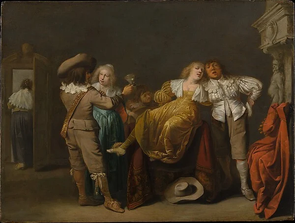 A Party of Merrymakers — Pieter Jansz. Quast