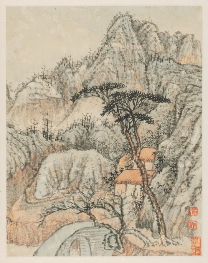 Reminiscences of Qinhuai River — Shitao (Chinese, 1642–1707)