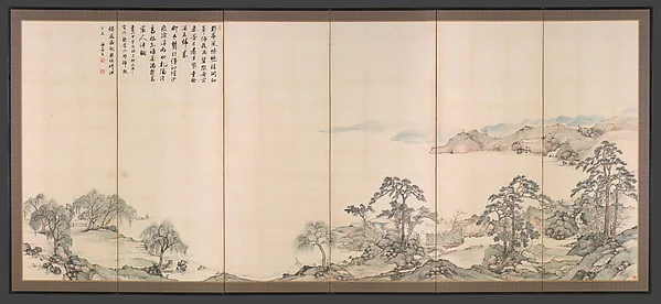Lake Biwa in Four Seasons — Nukina Kaioku