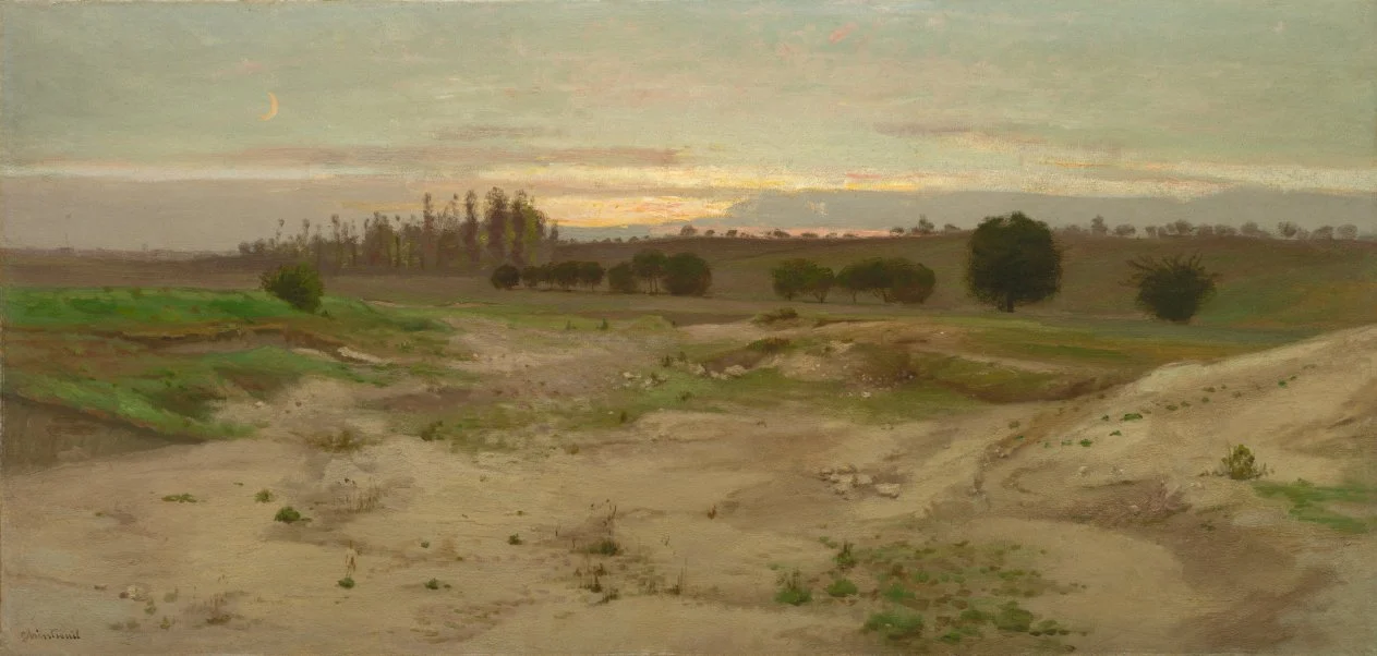 The Marl Pit at Mulcent: Evening