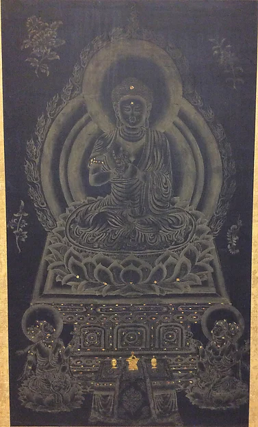 Buddha Seated on Lotus Throne — Jiang Jun