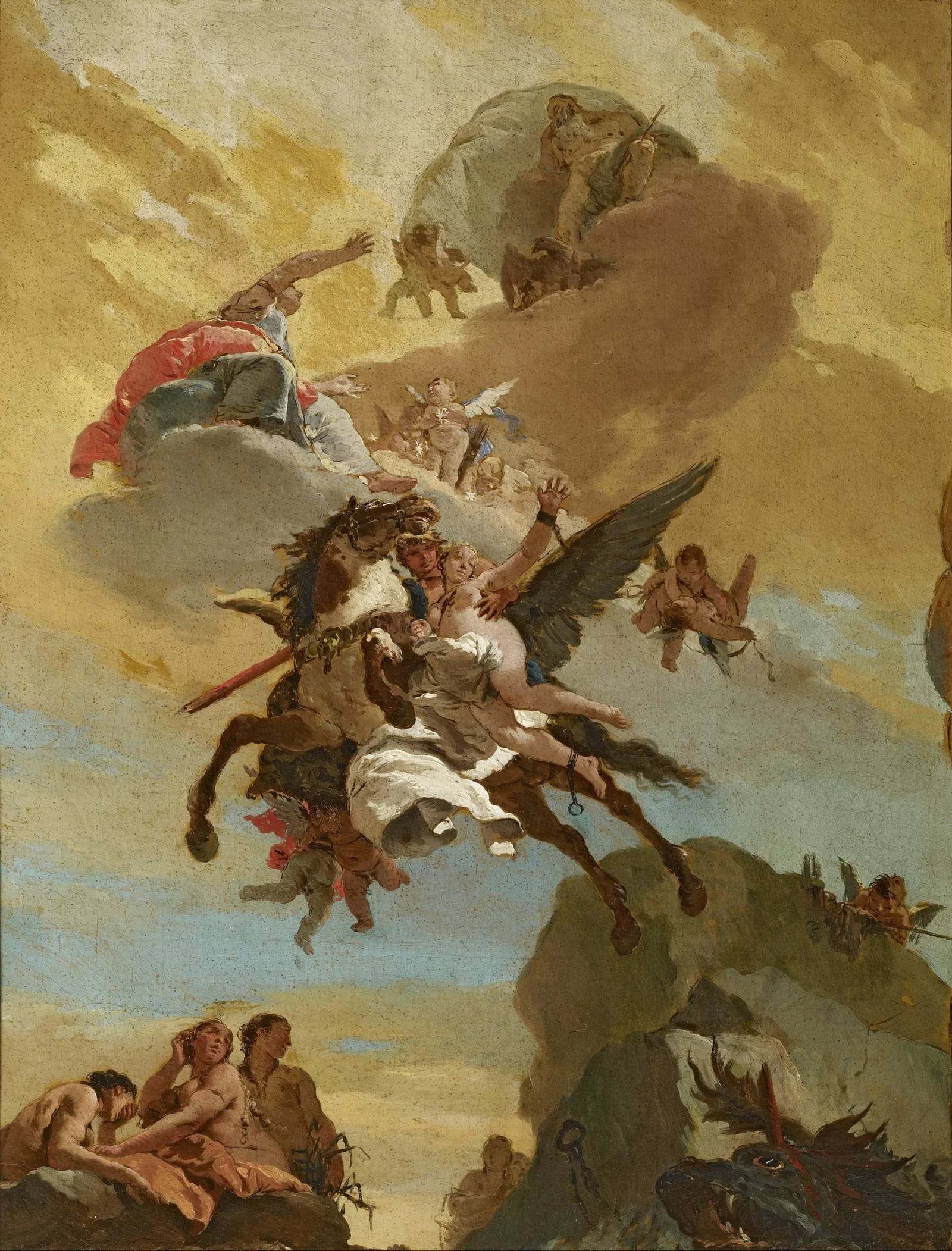 Perseus and Andromeda — Giovanni Battista Tiepolo