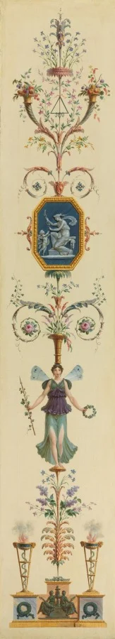 Decorative Panel — Pierre Rousseau (French, 1751–1829)