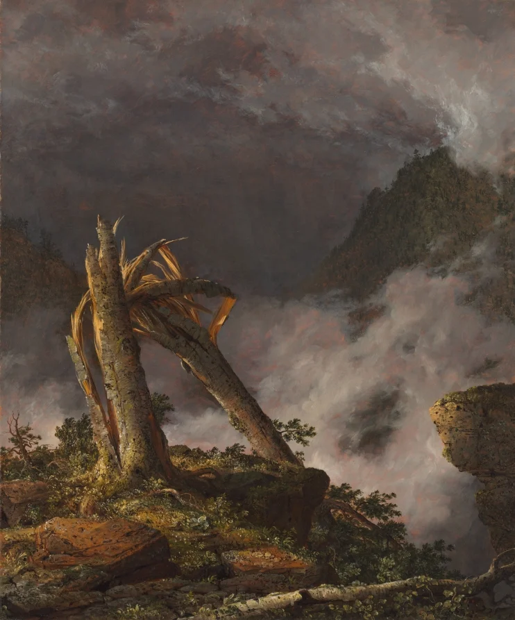 Storm in the Mountains — Frederic Edwin Church (American, 1826–1900)