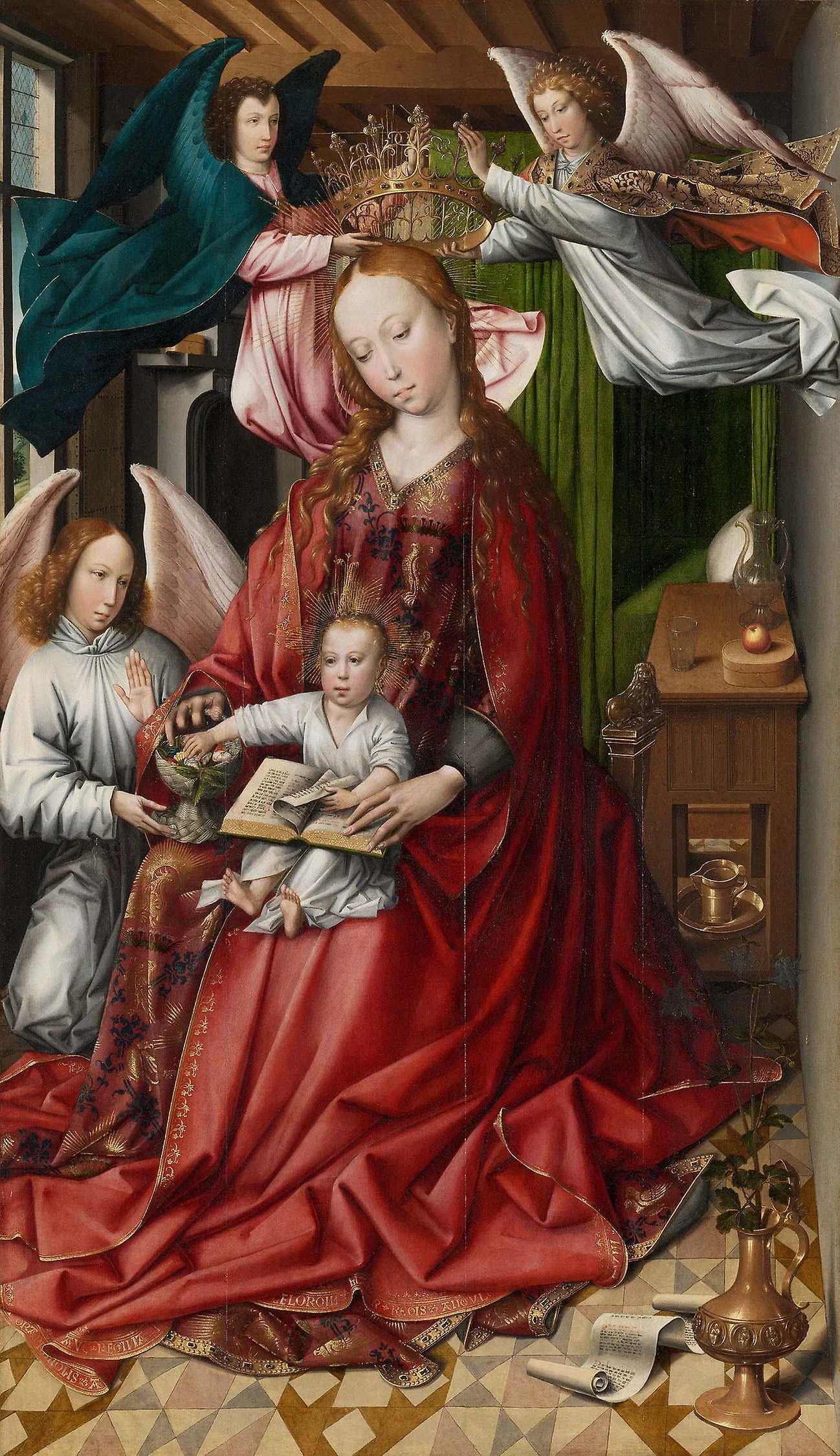 Virgin and Child Crowned by Angels