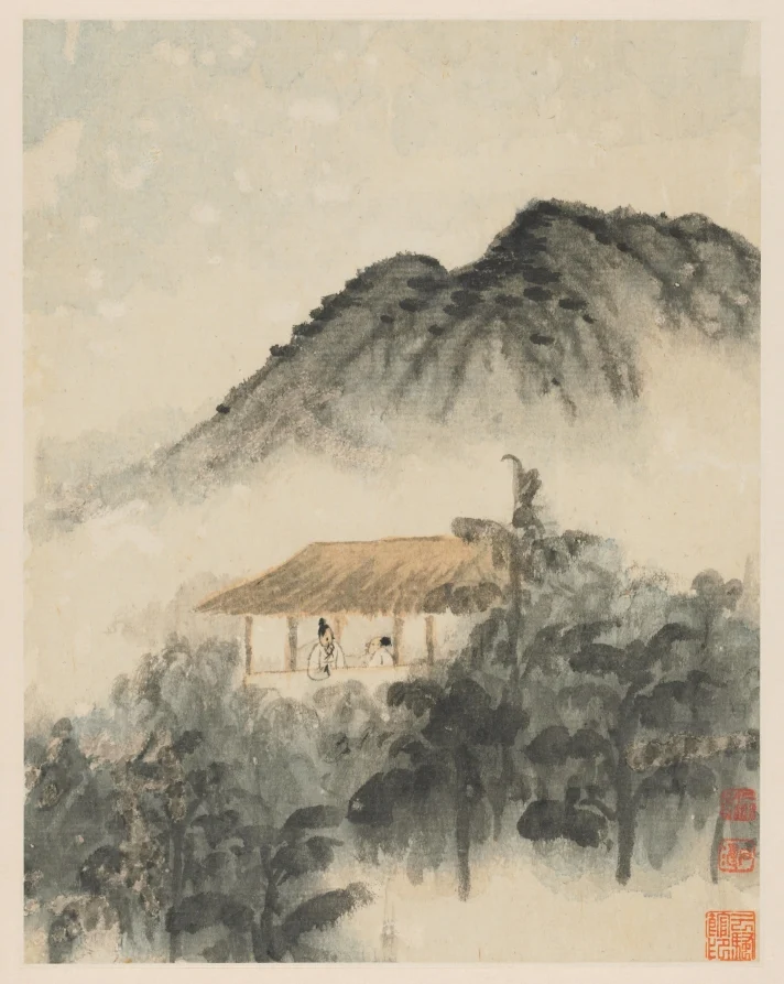 Reminiscences of Qinhuai River — Shitao (Chinese, 1642–1707)