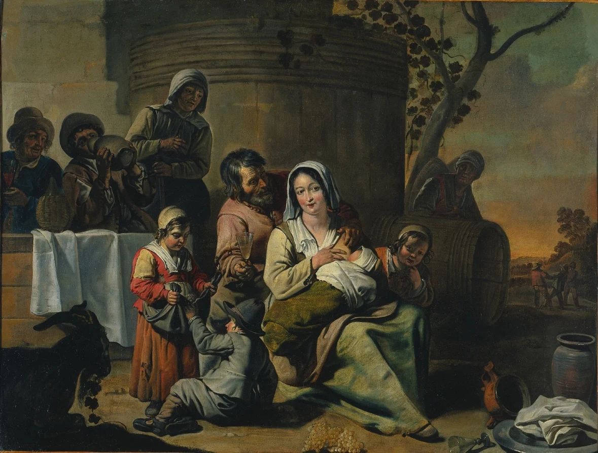 Vintage Scene — Le Nain (French)