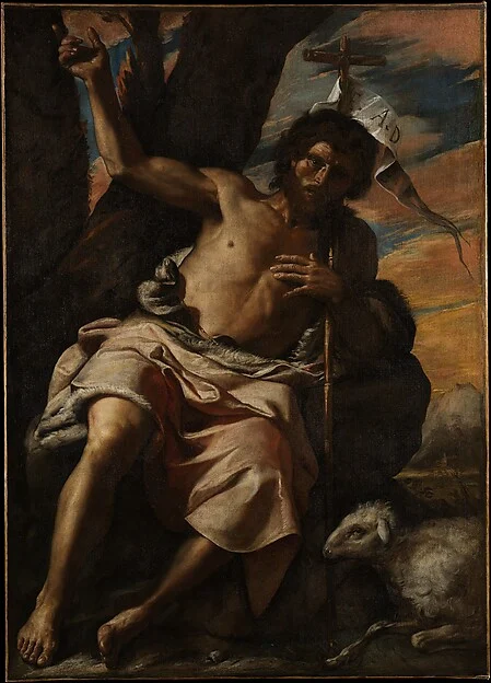 Saint John the Baptist Preaching — Mattia Preti (Il Cavalier Calabrese)