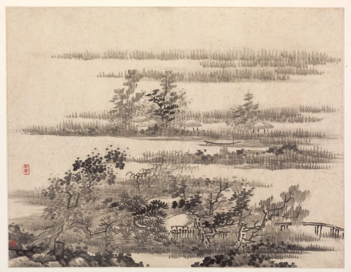 Summer in the Water Country — Gong Xian (Chinese, 1599–1689)