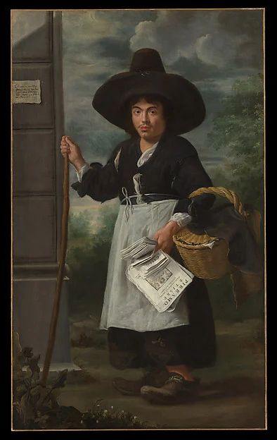 A Book Peddler — Master of the Canesso Peddler