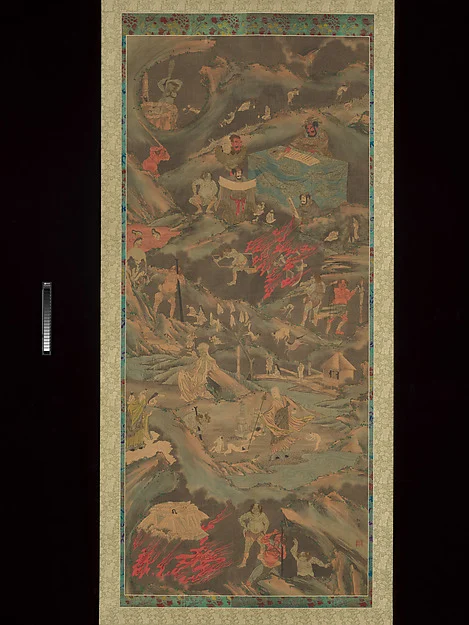Scenes of the Buddhist Hell — Shōsai 松斎