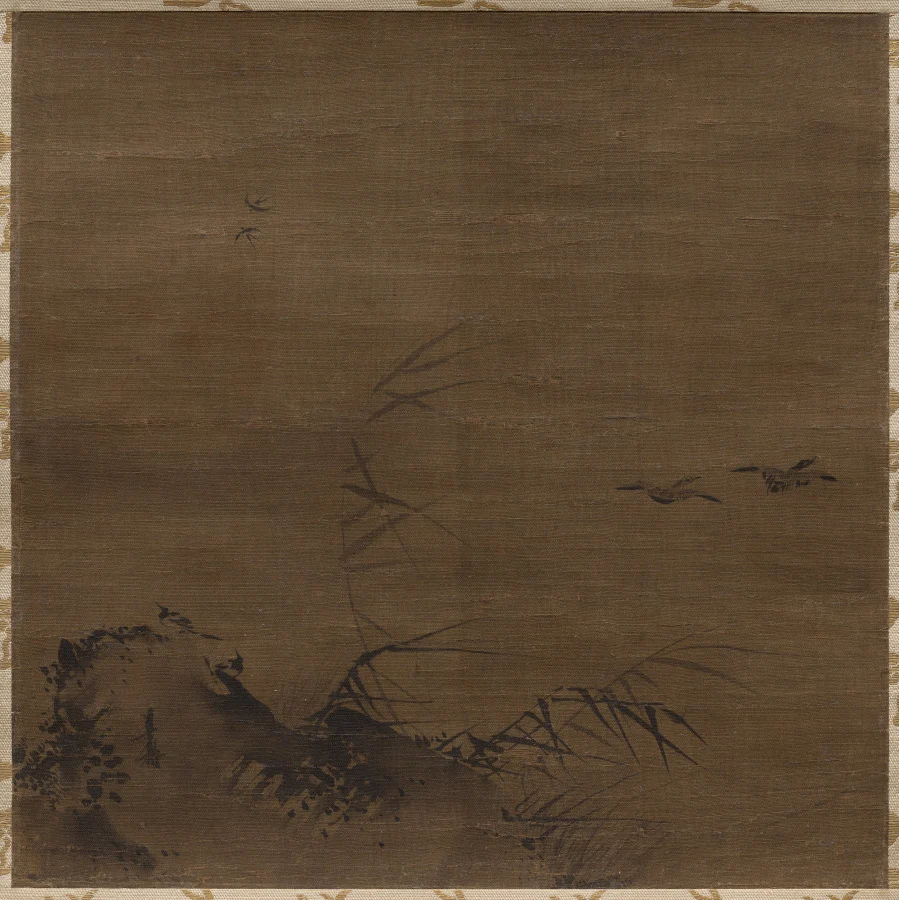 Waterfowl and Reeds — Liang Kai (Chinese, mid-1100s–early 1200s)