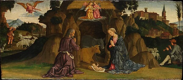 The Nativity — Antoniazzo Romano (Antonio di Benedetto Aquilio)