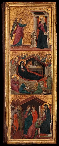 Saints and Scenes from the Life of the Virgin — Master of Monte Oliveto