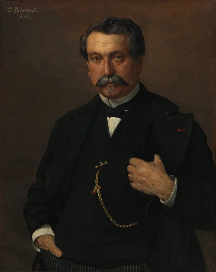 Portrait of Jean Léglise, Merchant, Mayor of Saint-Martin-de-Seignanx — Léon Bonnat (French, 1833–1922)