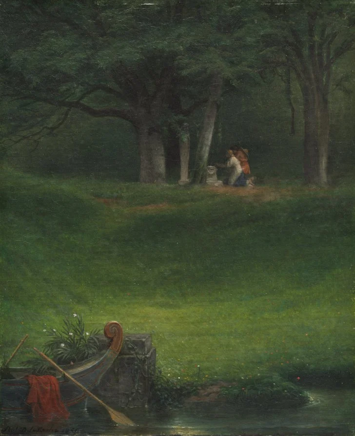 Offering to the God Pan — Paul Delaroche (French, 1797–1856)