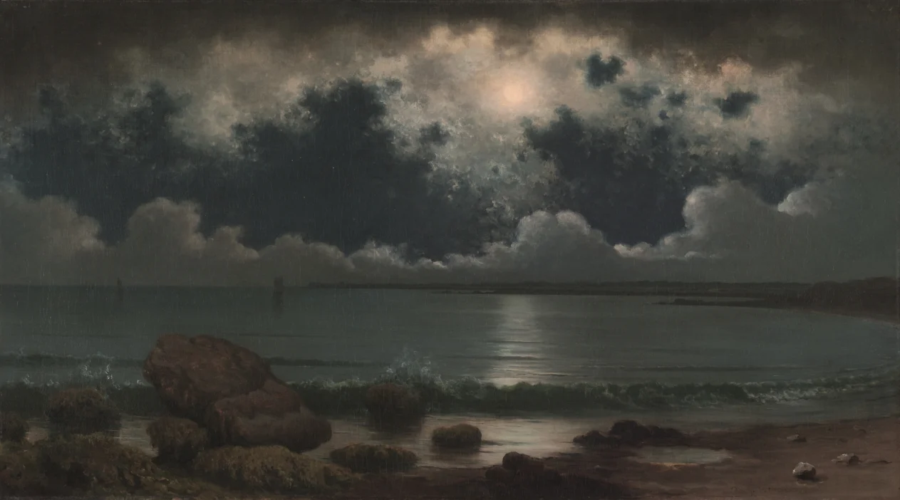 Point Judith, Rhode Island — Martin Johnson Heade (American, 1819–1904)