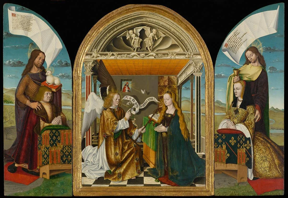 Triptych for Vic-le-Comte