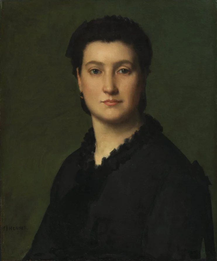 Portrait of a Woman — Jean-Jacques Henner (French, 1829–1905)